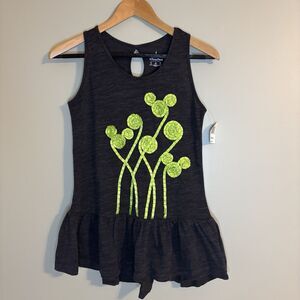 Disney Parks Authentic Mickey Mouse Peplum Top Women's sleeveless tank X Small